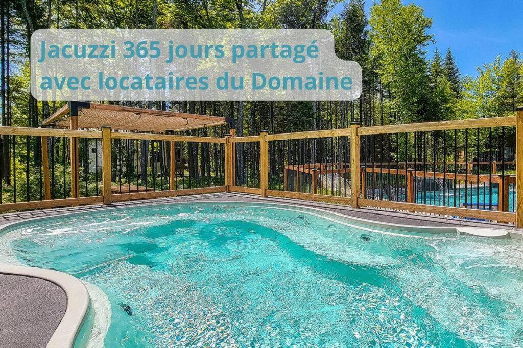Nouveau - Chalet Moderne - Spa, Piscine & Sauna! Pont-Rouge Exteriér fotografie